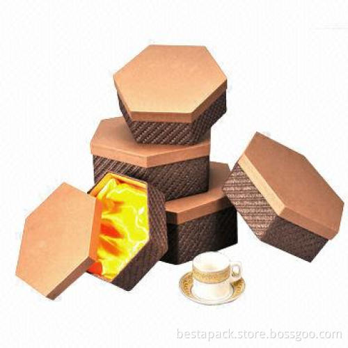 Cardboard Gift Boxes, Various Finishes are Available